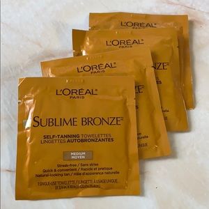 L’Oréal self tanning towelettes
